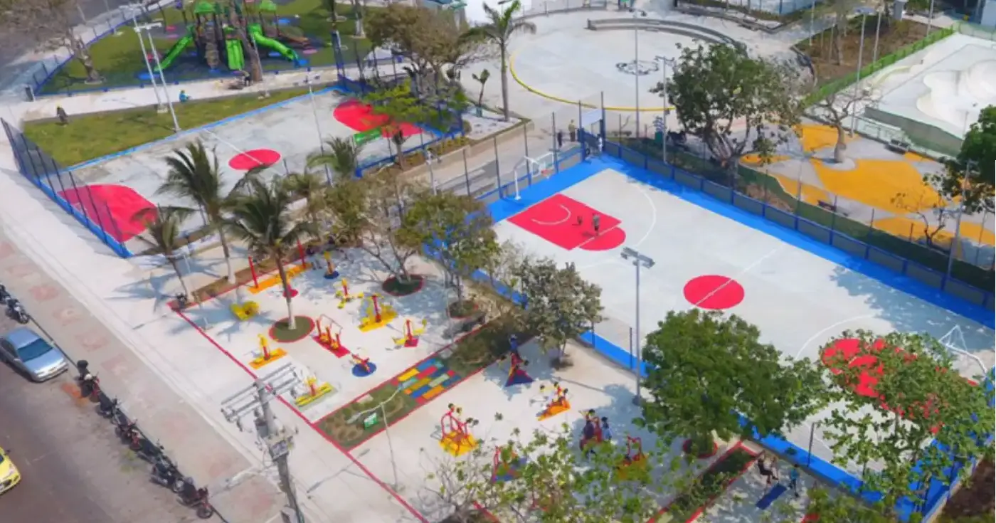 Construcción de parques en Barranquilla 